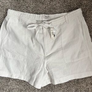 NWT! Madewell Linen Shorts